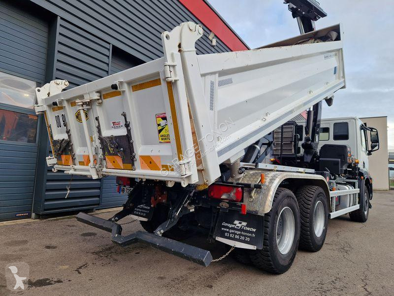 شاحنة Iveco 480 BI-BENNE + GRUE