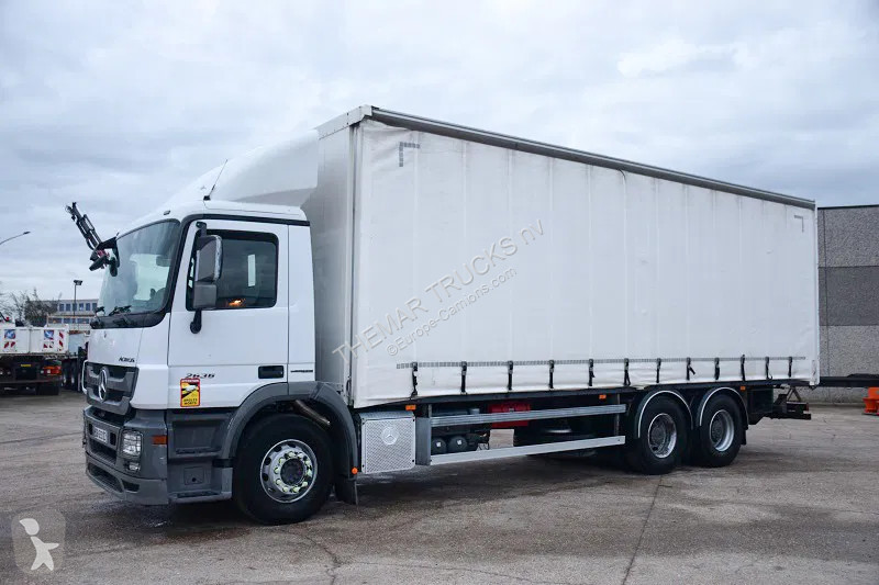 شاحنة Mercedes 2636 Buetec EEV - curtainsider