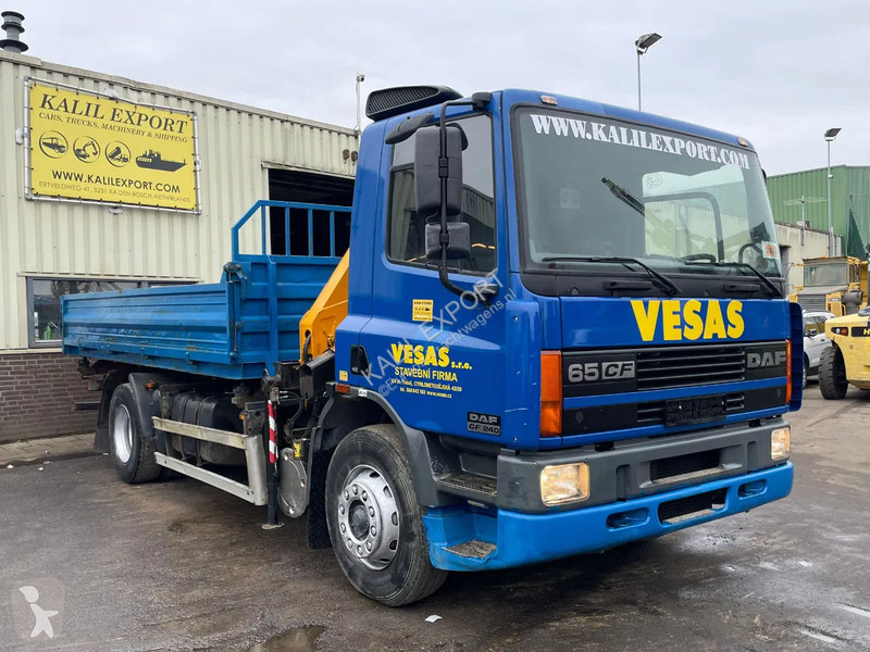 شاحنة DAF 240 Euro 2 Manual Mech Pump Tipper +...