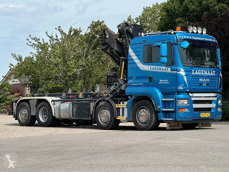 شاحنة MAN 35.440 8x2 HIAB 37TM!!RADIO...