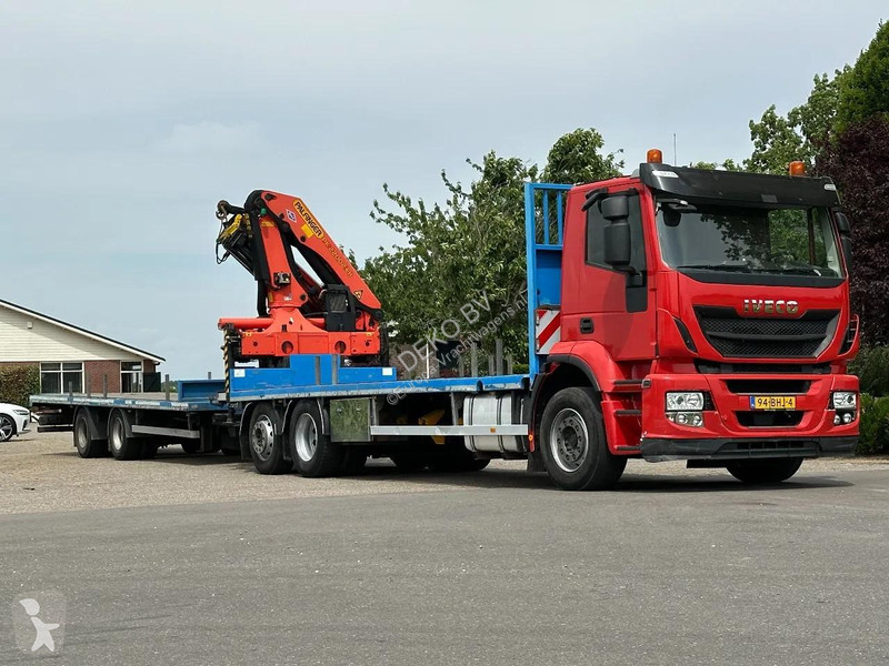 شاحنة Iveco 420 !KRAAN/CRANE/GRUE/ Palfinger...
