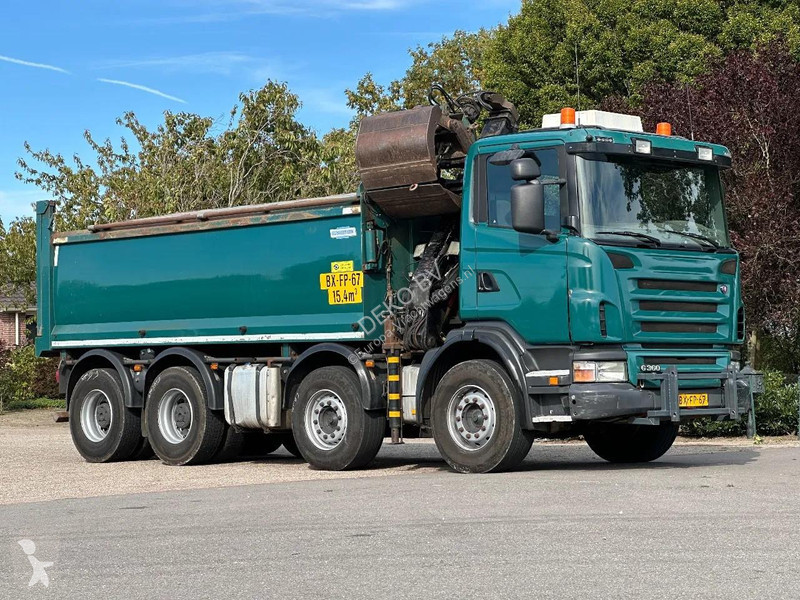 Kamion Scania 360 8x4!!Z-Kraan/KIPPER!!