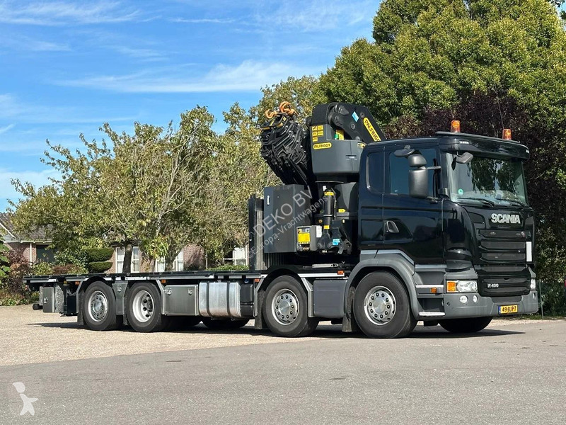 شاحنة Scania R490 PAFINGER 92TM!! 2017!!ONY...