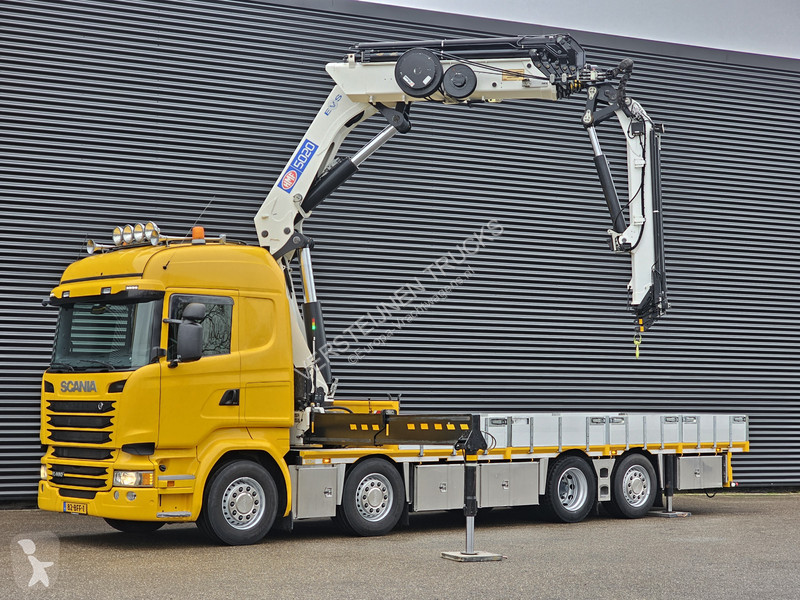 شاحنة Scania R490 8X2*6 / HMF 50TM + JIB / N-TRUCK