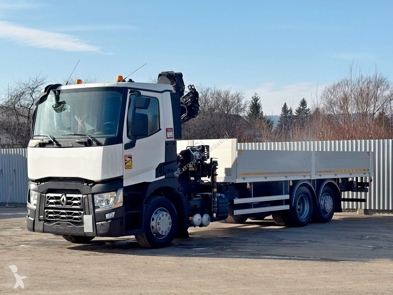 شاحنة Renault T 380 * HIAB 111 B - 2 HIDUO +...