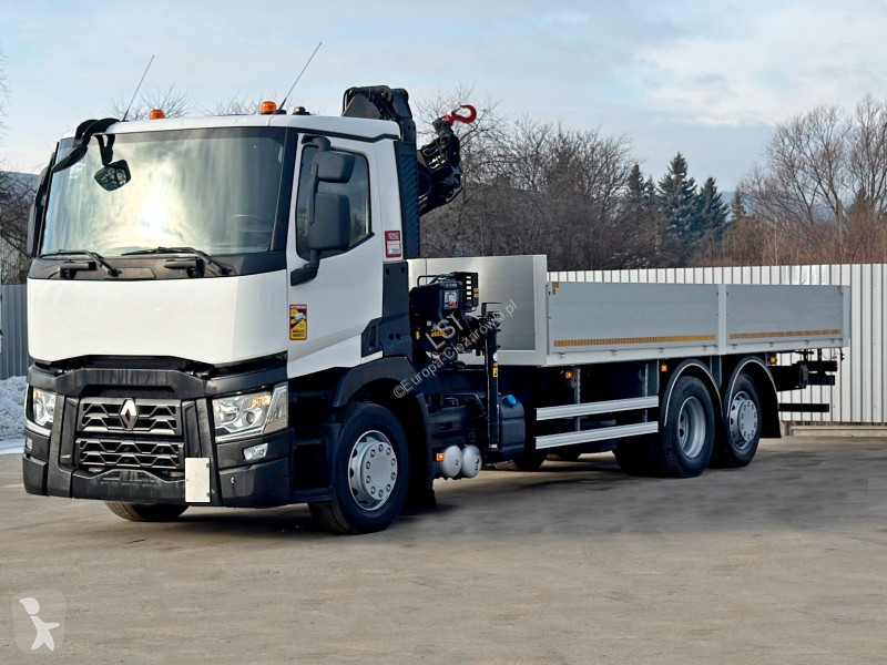 شاحنة Renault T 380 * HIAB 111 B - 2 HIDUO +...