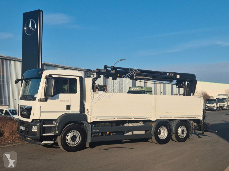 شاحنة MAN 26.460 6x2 Baustoff / Hiab 177 K
