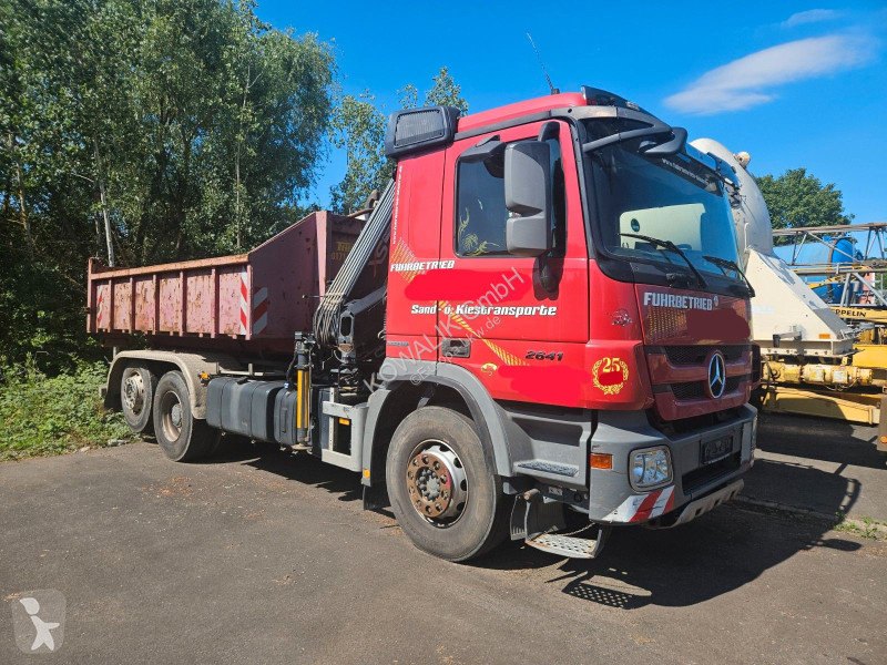 Vrachtwagen Mercedes 2641 L 6x2 Hakenabroller...