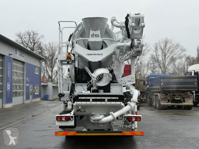 شاحنة Mercedes Arocs 4146 8x4 PUMI SERMAC 4Z28