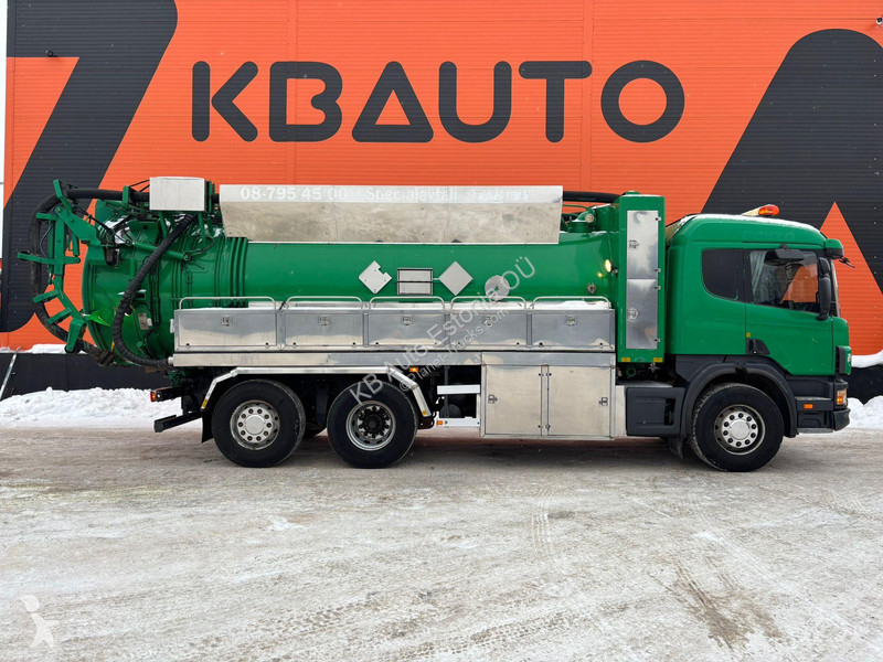 شاحنة Scania 124 6x2*4 ADR Rolba TANK 8000 l +...