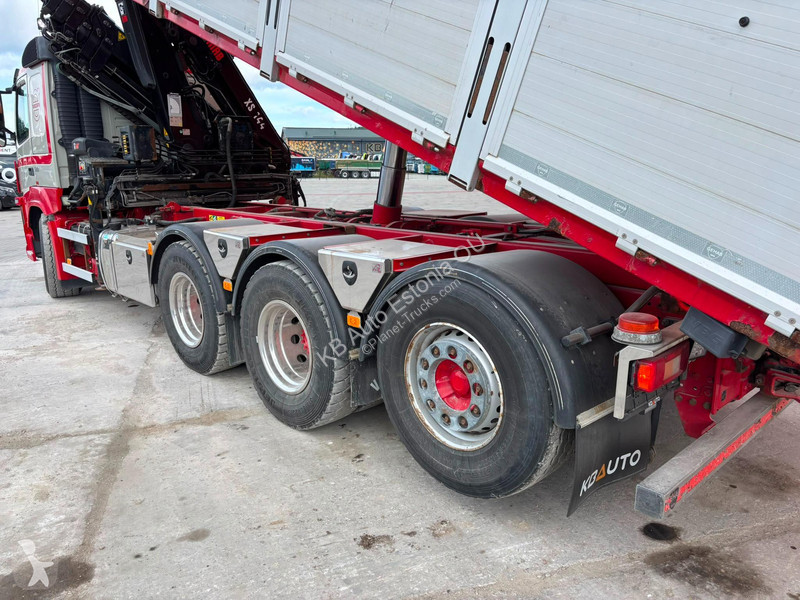 شاحنة Volvo 500 8x4*4 HIAB 144E-5 / BOX L=5992 mm