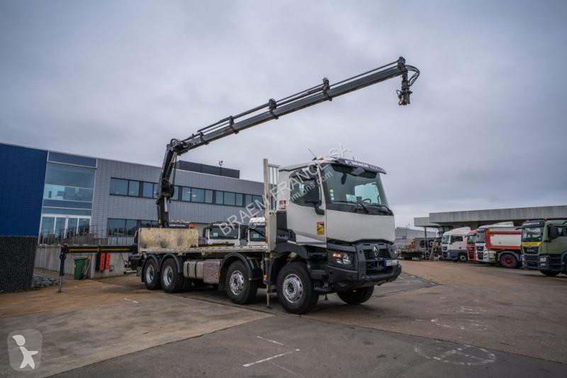شاحنة Renault  C 430.32+HIAB 228ES-4+4EXT
