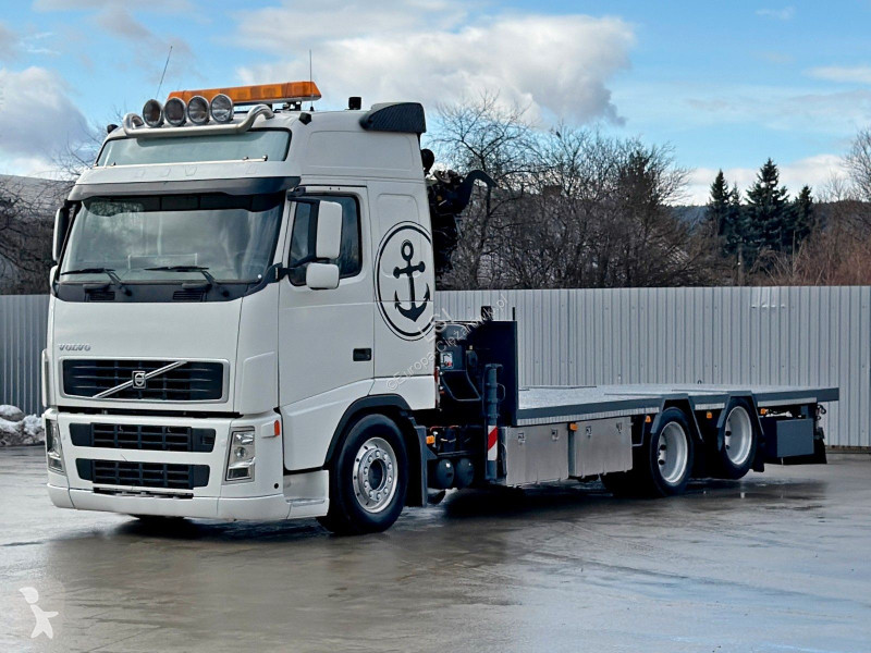 شاحنة Volvo 400 Pritsche 6,55m *HIAB XS 200 C-5...