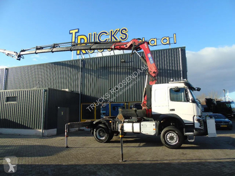 شاحنة Volvo 500 + 4x4 + HMF 4020 5x + JIB 4x 30...