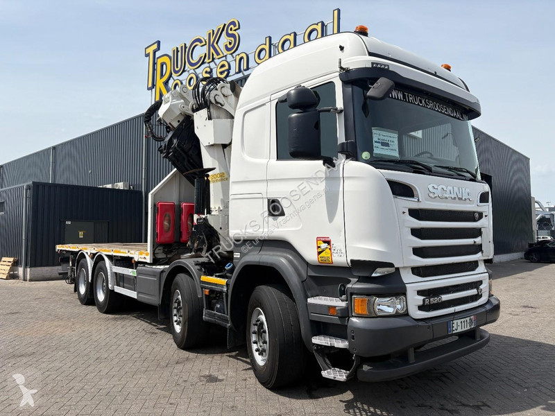 شاحنة Scania R 520 V8 + PAFINGER 72002 6X + JIB...