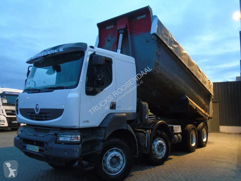 شاحنة Renault 410DXI + 8X4 + MANUAL + SPRING