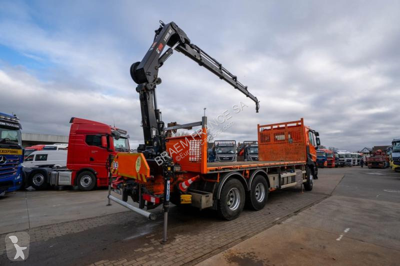 شاحنة Renault  C 430 DXI-6X4+ HIAB 18T/m / 3 EXT