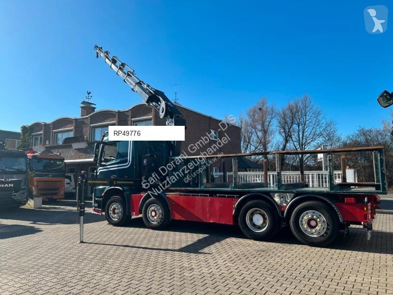 شاحنة Mercedes 3253 + HIAB 302 Kran 8x2-4 HAD...
