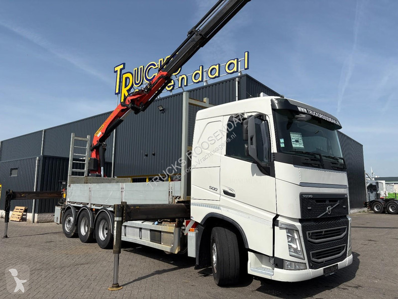 شاحنة Volvo 500 8x4 + PALFINGER PK 34002 6x EXT...
