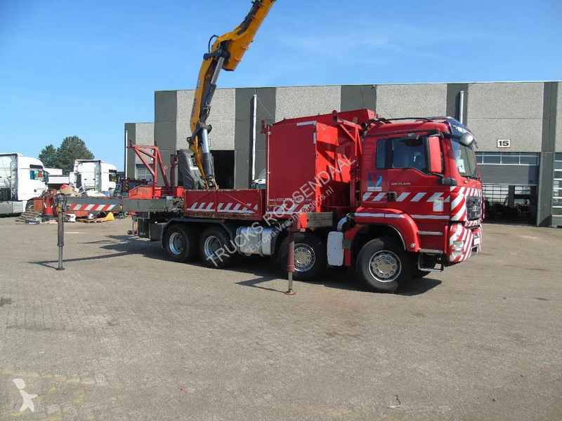 شاحنة MAN 35.440 + COPMA 450 6x + 8X4 + SPRING...