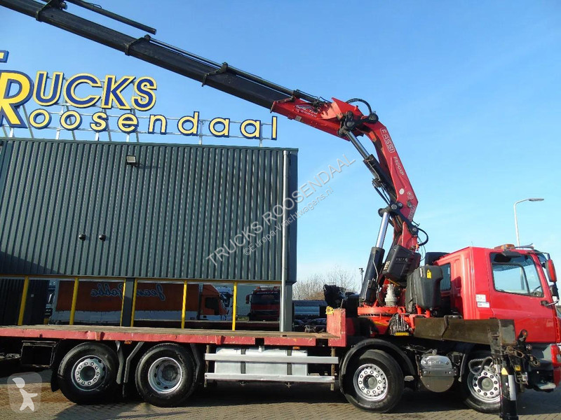 شاحنة DAF 85510 + FASSI 80TON 6x + 8X2 + EURO 5...