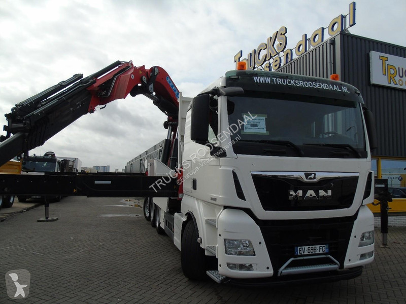 شاحنة MAN 580 + EFFER 1855/6S + 8X4 + EURO 6 +...