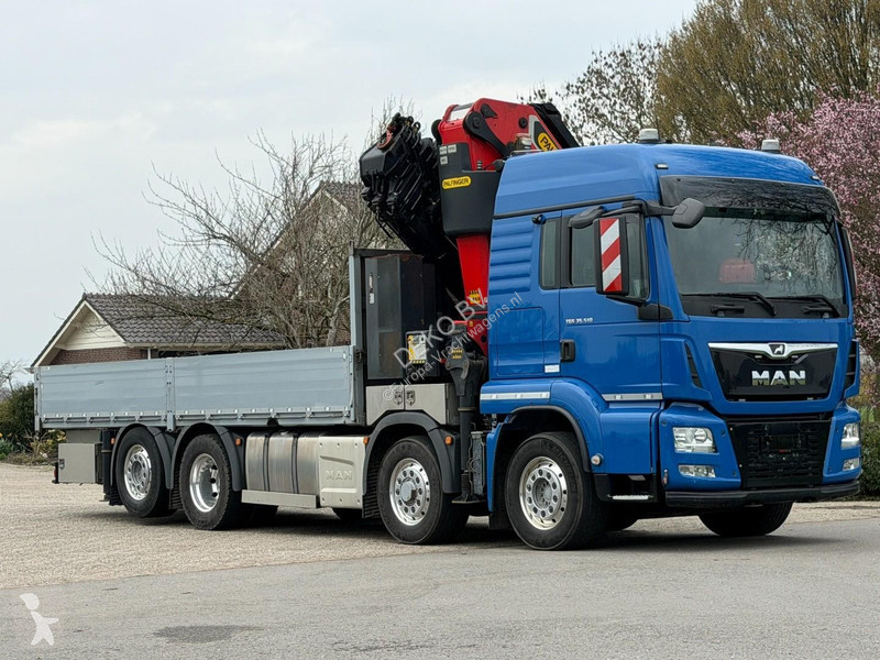 شاحنة MAN 35.510 8x2!!EURO 6 PALFINGER 58002...