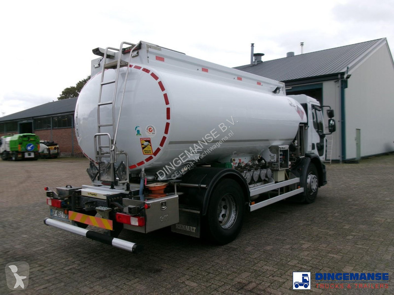 شاحنة Renault 270 4x2 fuel tank 13.8 m3 / 4 comp