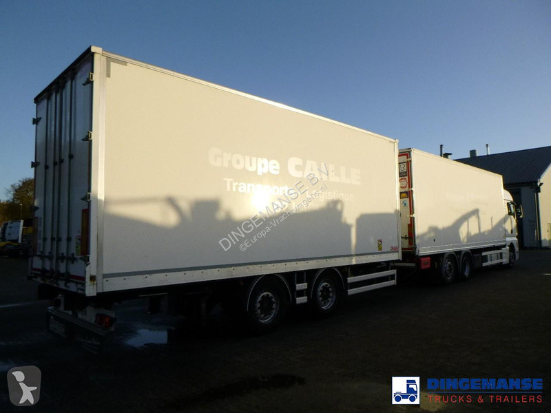 شاحنة MAN TGX 6X2 high volume + Fruehauf closed...