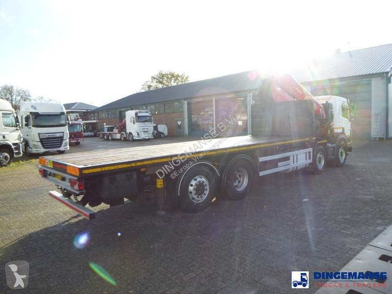 شاحنة Scania 400 8X2 RHD + Fassi F600