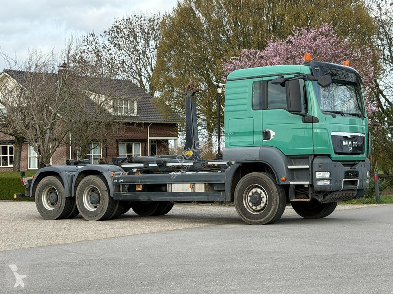 شاحنة MAN 28.480 6x6 HOOK/Container System!!