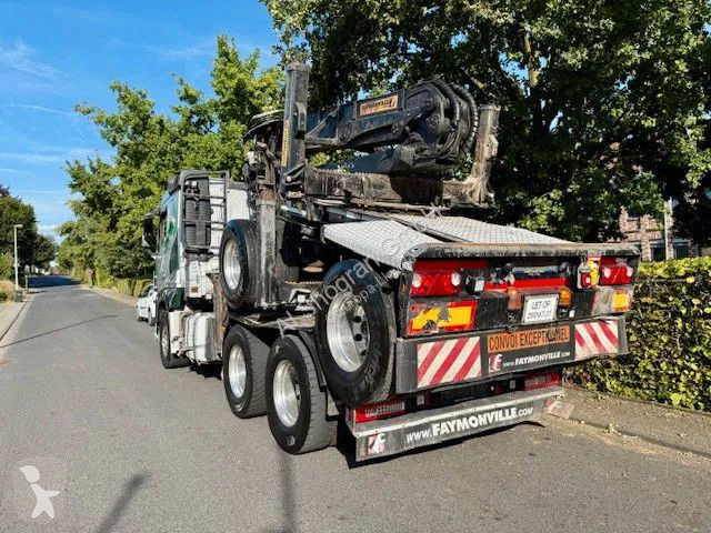 شاحنة Volvo 540 Holz Kran Palfinger...