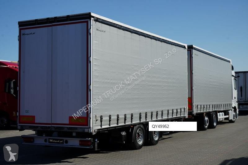 Хенгер Mercedes ACTROS 2545 / ZESTAW TANDEM 120...
