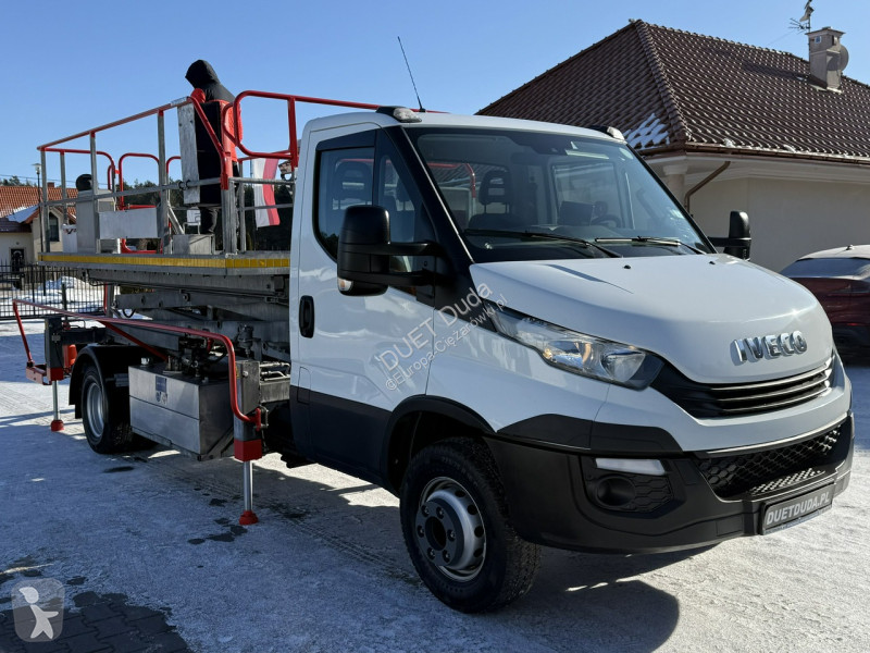 شاحنة Iveco Zwyżka Podnośnik Nożycowy Franke...