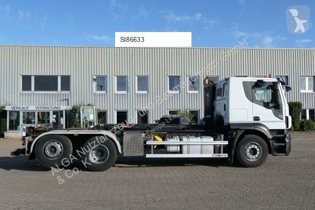 شاحنة Iveco 460 X-WAY 6x2, Hiab XR21S59, Lenk-Lift