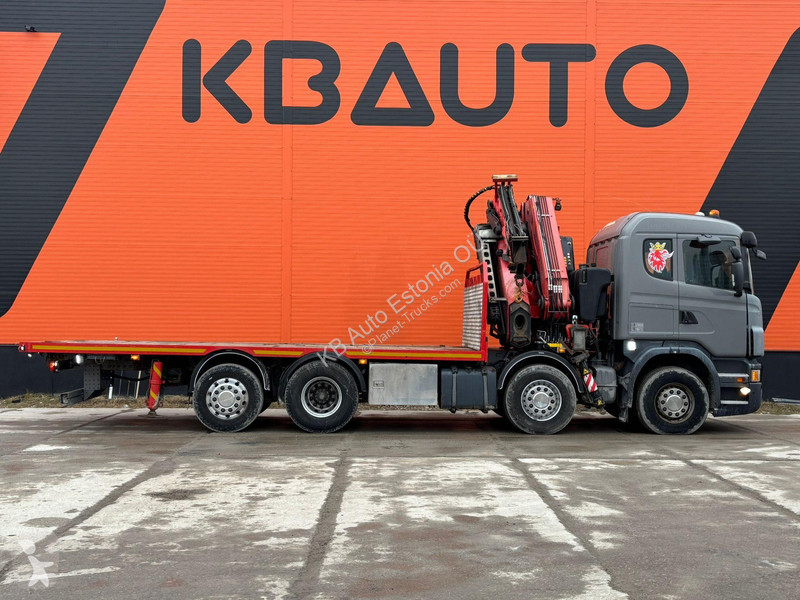 شاحنة Scania G 440 8x2*6 FASSI F800 + JIB /...