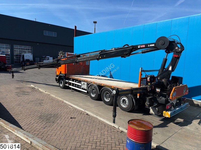 شاحنة Scania 450 8x4, EURO 6, Retarder, TO, Hiab