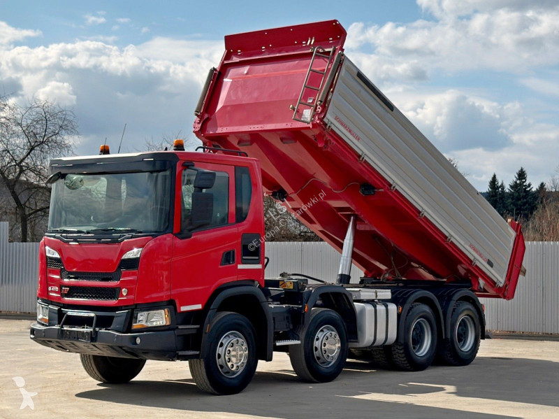 شاحنة Scania 410 * Kipper  * TOPZUSTAND / 8x4