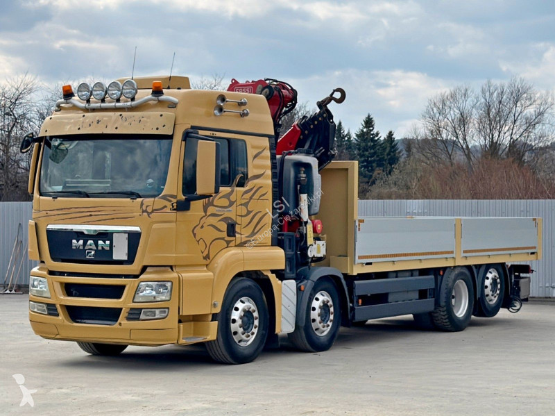 شاحنة MAN 35.480* FASSI F450 BXP.26 + FUNK*...