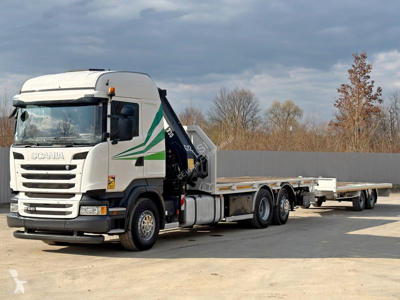 Jeřáb Scania R 440 * HIAB 330 - 5 + FUNK +...