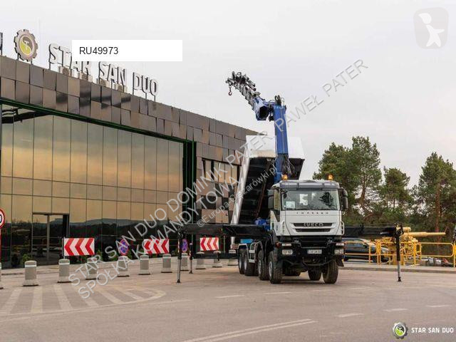 Kamión Iveco TRAKKER 450 8x8 PM 85SP Crane...