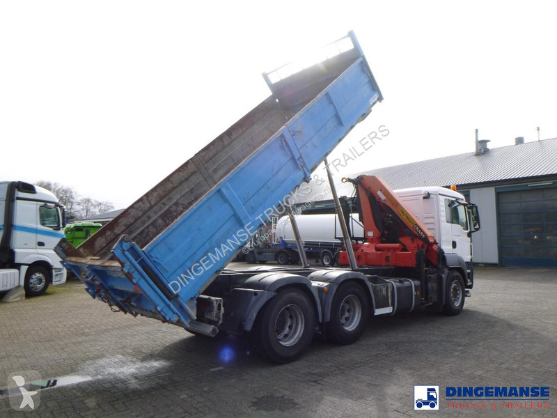 شاحنة MAN 26.400 6X4 tipper + Palfinger PK15002