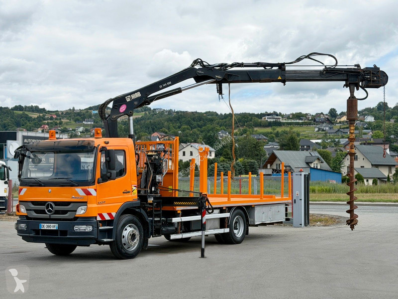 شاحنة Mercedes ATEGO * HIAB 144 B - DUO +...