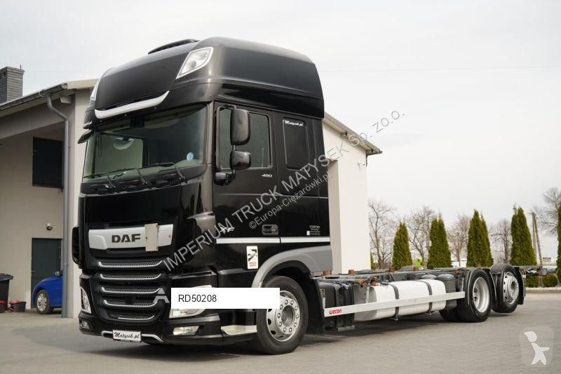 شاحنة DAF XF 480 / BDF / 6X2  / SSC / I-PARK...