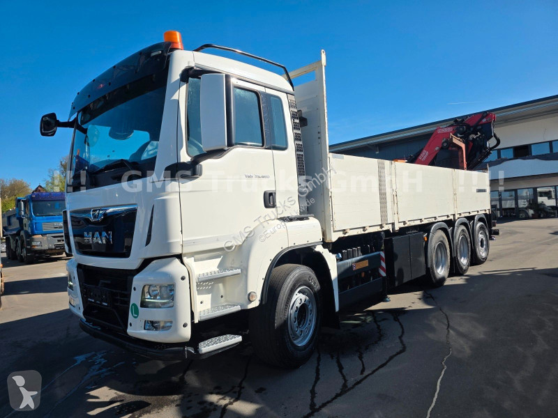 شاحنة MAN TGS / 8X4 / 28m Kran Fassi 365 + Flyjib
