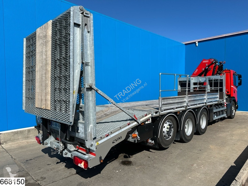 شاحنة Scania 410 EURO 6e, CN, 8x4, Retarder, Fassi