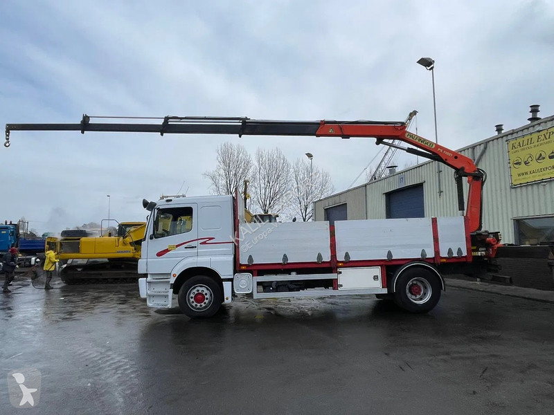 شاحنة Mercedes 1828 Palfinger PK11001 Crane +...