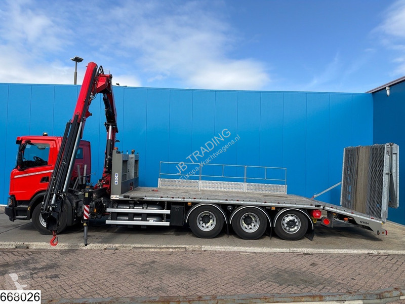 Camion Scania 410 6e, CN, 8x4, Retarder, Fassi