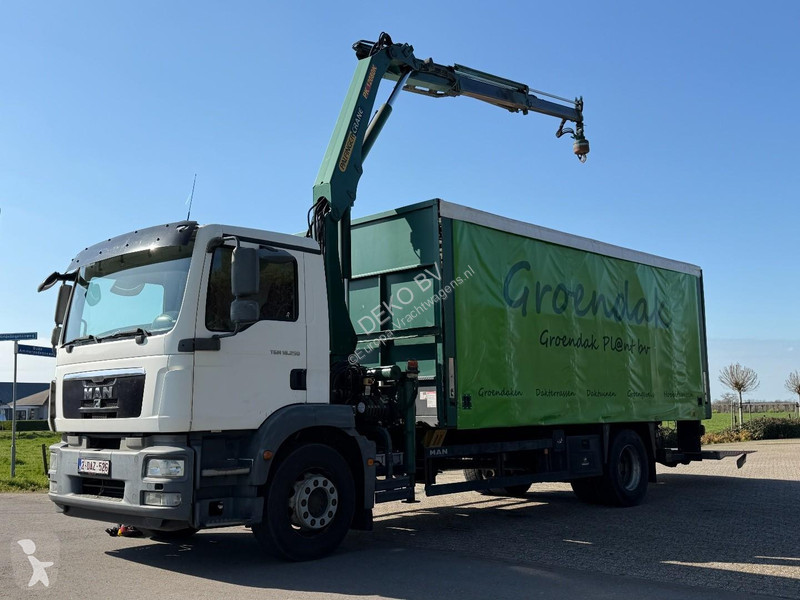 شاحنة MAN 19.250 PALFINGER CRANE/SLIDE...
