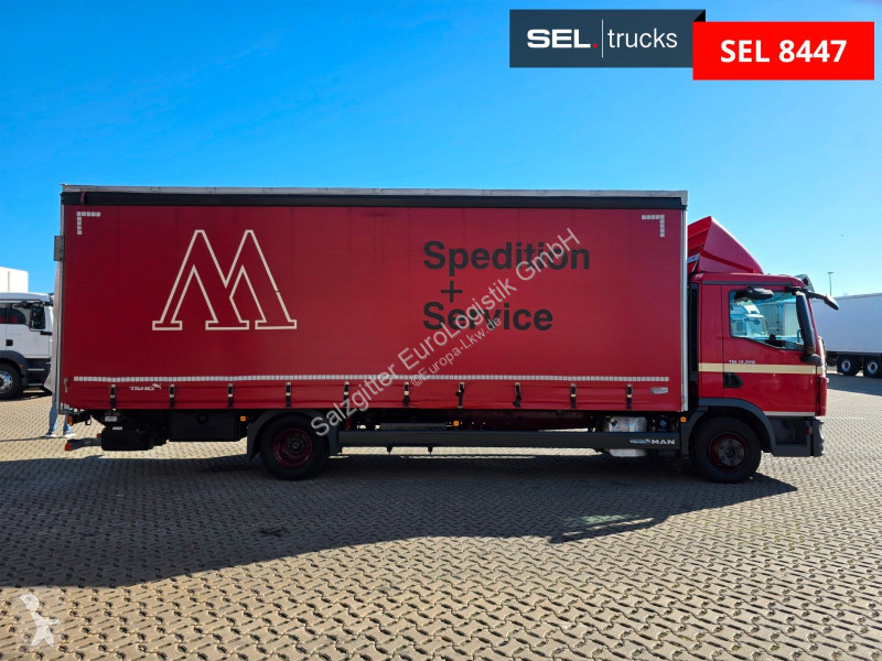 شاحنة MAN 12.220 4x2 BL CH / Ladebordwand / Navi